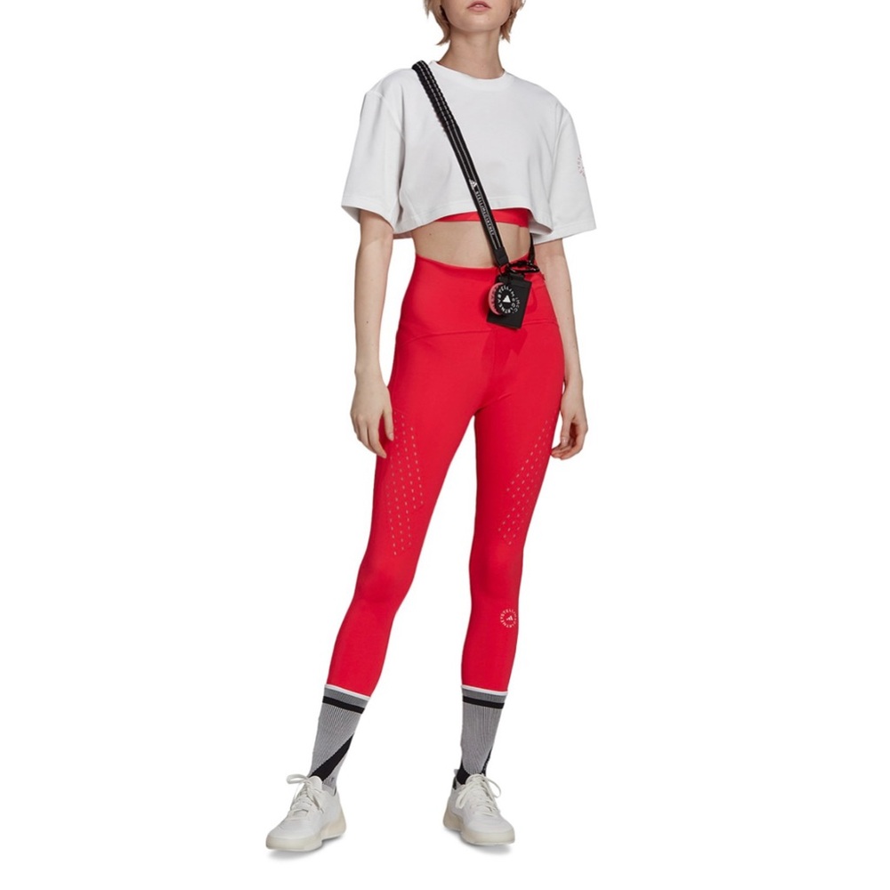 Adidas by Stella McCartney Red Leggings